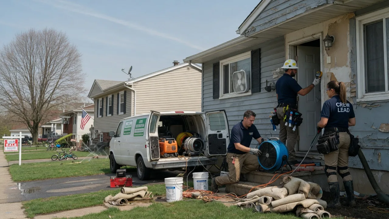 Flood Cleanup in Montgomery Village, MD near me