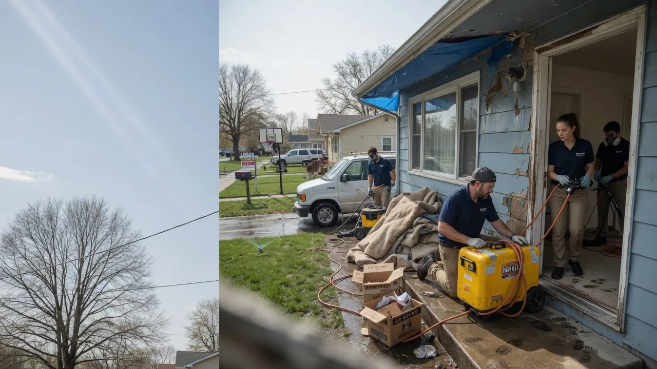 Basement Flood Cleanup in Montgomery Village, MD near me